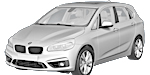 BMW F45 C2843 Fault Code